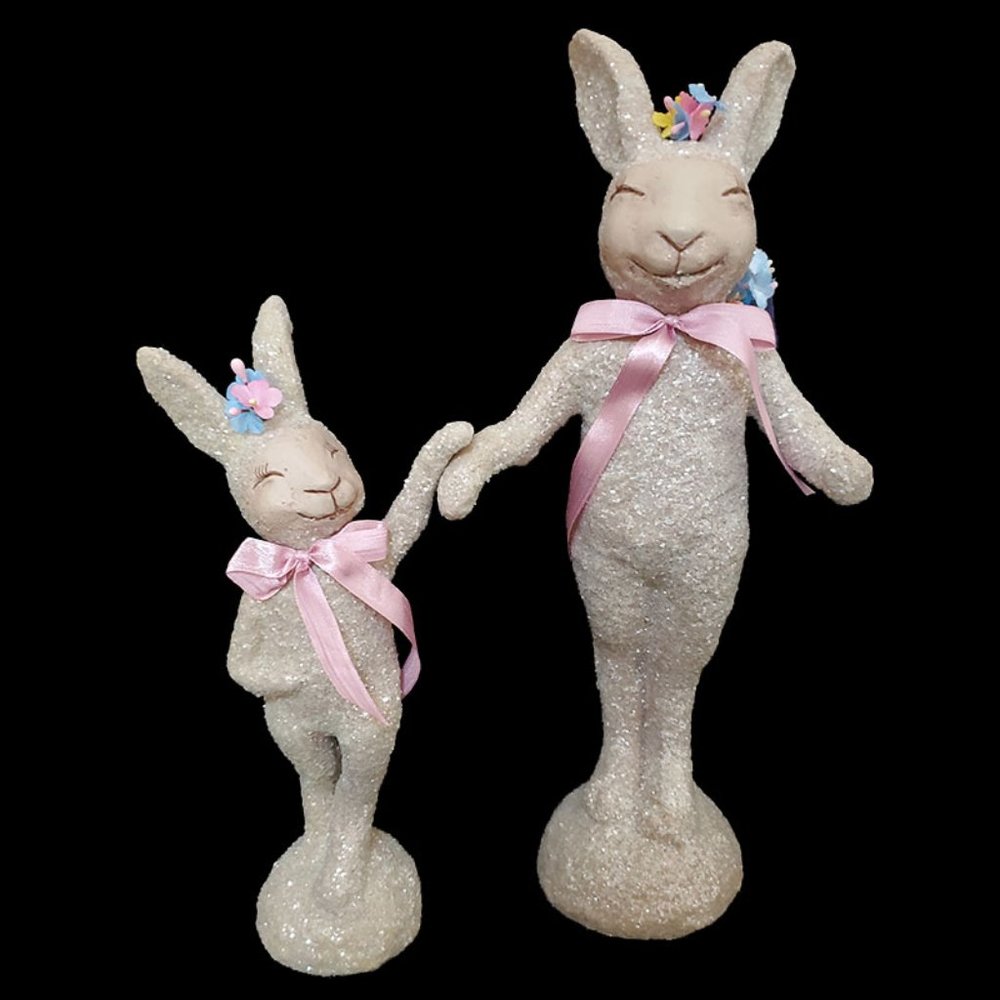 Esc & Co Mother Strolling Bunny Set of 2
